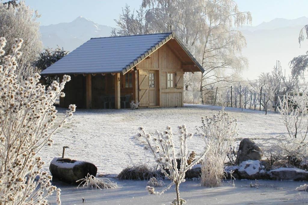 Au Petit Chalet Avec Son Spa - Escapade En Amoureux ! Villa Cruet Kültér fotó